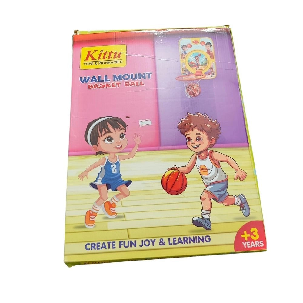 Clasymist Basket Ball Set |   Plastic  |   Educational Toys| 3+ Years