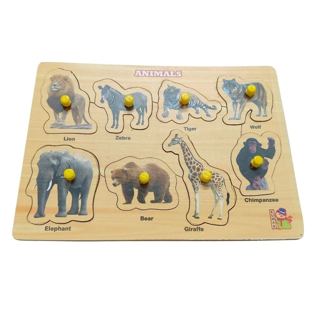 Clasymist Animal Wooden Puzzle |   Wooden  |   Educational Toys| 3+ Years