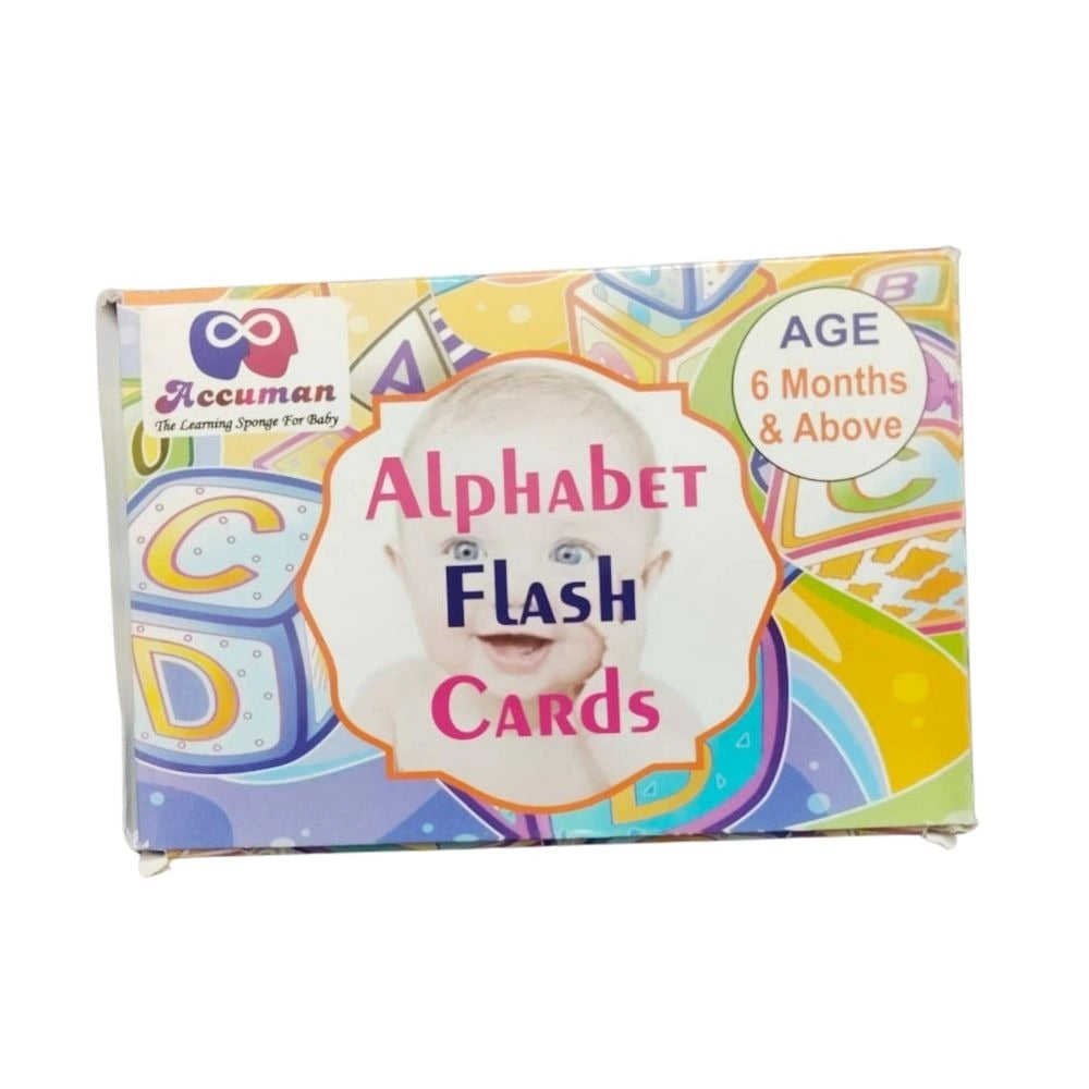 Clasymist Alphapet Flash cards |   Cardboard  |   Educational Toys| 2+ Years