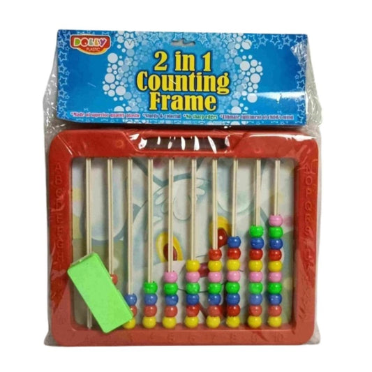 Clasymist 2 in 1 Counting Frame | Plastic | Educational Toys | 3+ Years