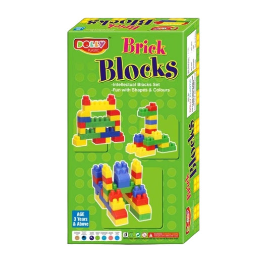 Clasymist Brick Blocks | Plastic | Educational Toys | 3+ Years